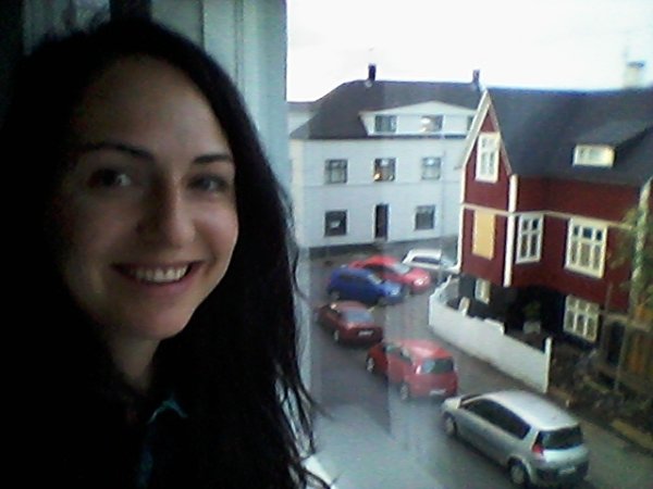 A view from my window in Reykjavík